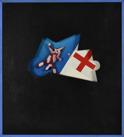 Valerio Garbiero PRONTO SOCCORSO tecnica mista su compensato con meccanismo...