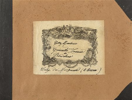 Odoardo Borrani (Attribuito)
Album contenente vari studi a matita e tecnica mist