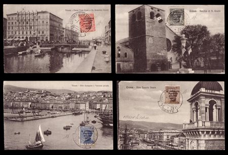 REGNO D'ITALIA 1922 (7 giu.)
"Congresso Filatelico". Serie completa di 4 valori