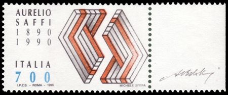 REPUBBLICA 1990
Varietà. 700 lire "Saffi rosso"

Provenienza
Collezione "Dalton