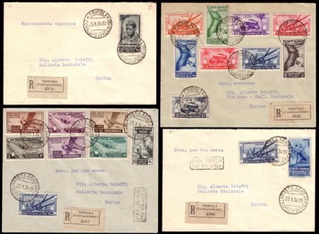 EMISSIONI GENERALI 1934
"Decennale della Marcia su Roma". Serie completa di 18