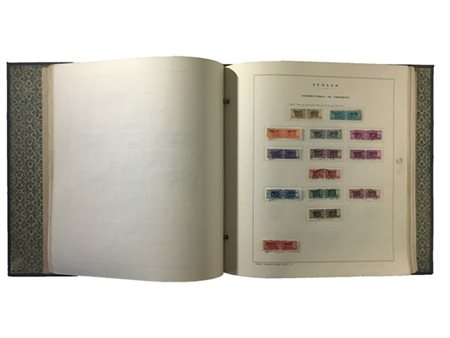 AREA ITALIANA 1918/1955
Collezioni non complete, con interessanti presenze, di: