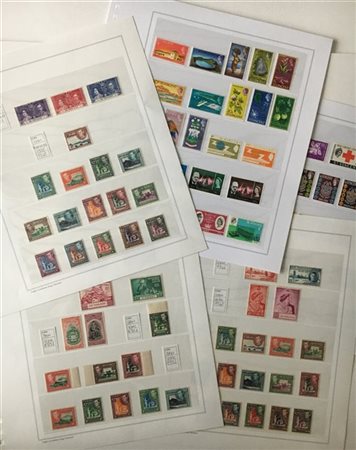 COLONIE INGLESI 1936/1971
Collezione del periodo di St. Vincent e Sierra Leone.