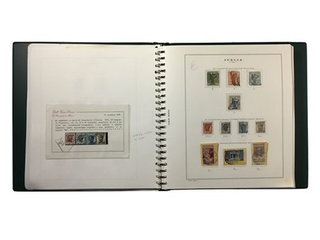 REGNO D'ITALIA 1861/1945
Collezione di francobolli del periodo, generalmente us