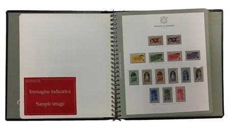 REGNO D'ITALIA, R.S.I. 1906/1945
Collezione non completa del periodo, con posta