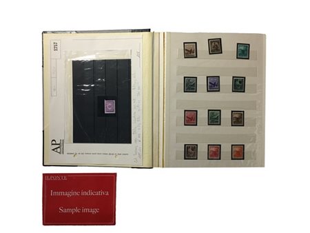 REPUBBLICA 1945/1961
Insieme di emissioni del periodo, notata serie "Democratic