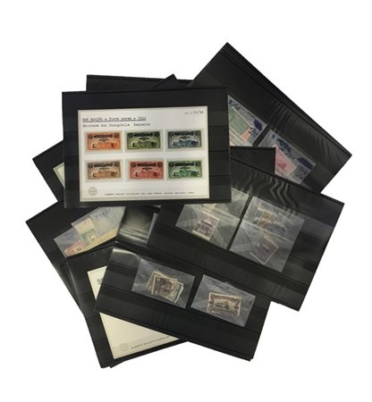 SAN MARINO 1894/1961
Collezione pressoché completa del periodo, con posta aerea