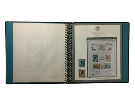SOMALIA AFIS 1950/1960
Collezione completa del periodo, con posta aerea e servi