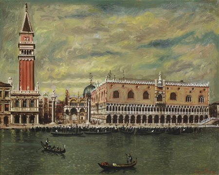 GIORGIO DE CHIRICO Venezia (Palazzo Ducale).