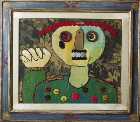 ENRICO BAJ Vote Anarchist.