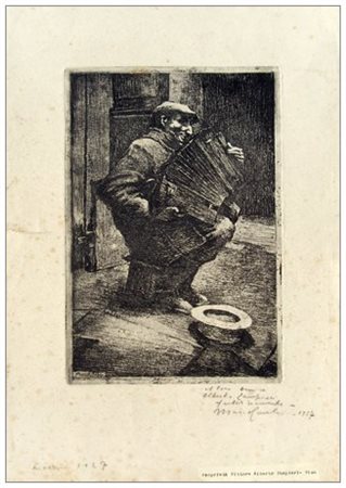 MARIO COCCHI Livorno 1898 – 1957 Senza titolo 1927 Acquaforte e puntasecca...