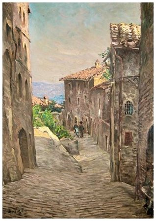 FRANCESCO MARIA PIERI Castagneto Carducci 1941 – 1989 Stradina a S. Gemignano...