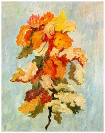 ADRIANA PINCHERLE Roma 1909 – Firenze 1996 Senza titolo 1976 Olio su tela 50...