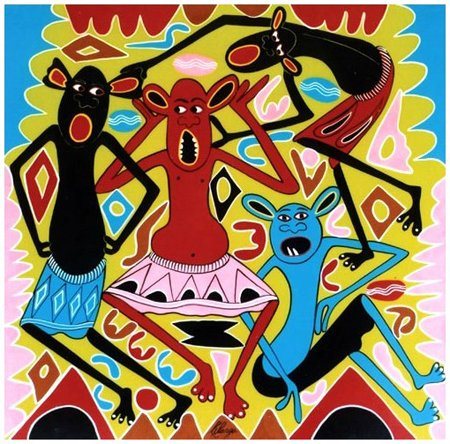 GEORGE LILANGA (Tanzania) Kikwetu 1934 – Dar es Salaam 2005 Nimesha waelezeni...