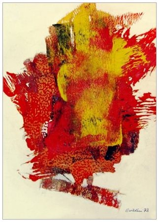 LUCIANO BARTOLINI Fiesole 1948 – Milano 1994 Senza titolo 1973 Pittura su...