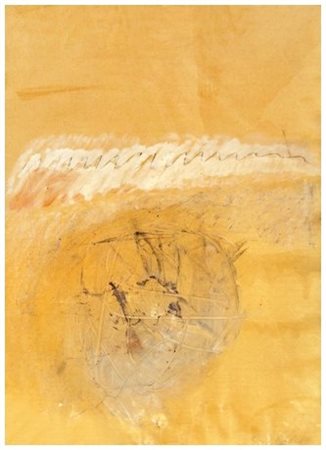 SERGIO DANGELO Milano 1932 Se fare (the non ball) 1960 Pittura e t.m. su...