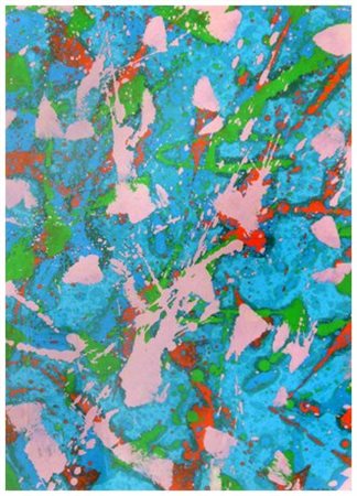 PAOLO MASI Firenze 1933 Senza titolo 1983 Pittura su cartoncino 70 x 50....