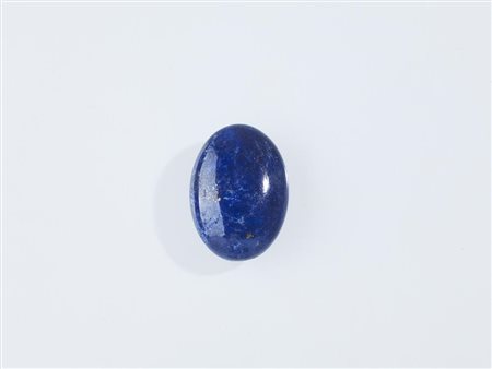 LAPISLAZZULI di forma ovale, taglio cabochon, mm 25x18x6, g 4,27 LAPISLAZULI