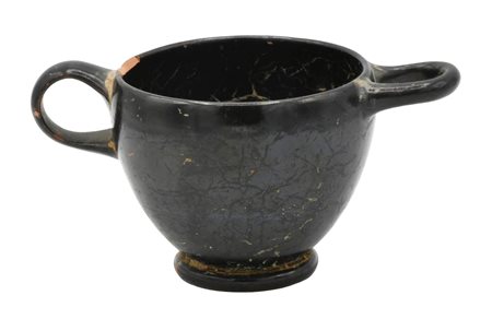 GLAUX ATTICA A VERNICE NERA DATAZIONE: V-IV sec. a.C. MATERIA E TECNICA:...