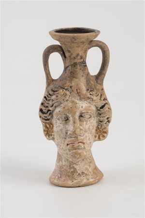 UNGUENTARIO CONFIGURATO DATAZIONE: IV-III sec. a. C. MATERIA E TECNICA:...