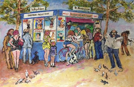 Walter Piacesi Edicola di periferia 2011