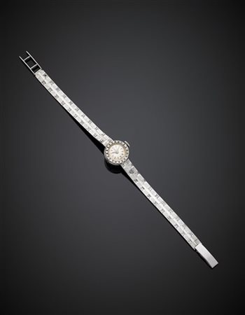 BAUME & MERCIER
Orologio da polso da donna in oro bianco rifinito in diamanti,