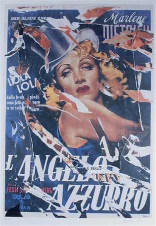 MIMMO ROTELLA, L'angelo azzurro, 