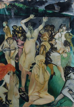 REMO BRINDISI, Contro il muro del tiro a segno, '50