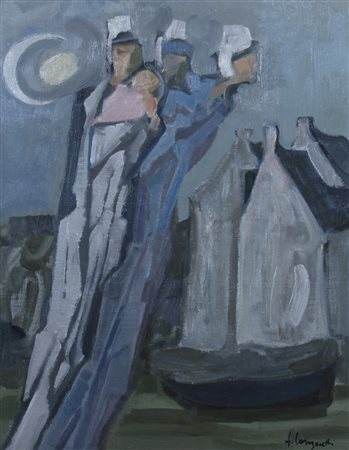 TRENTO LONGARETTI, Donne di Bretagna, 1973