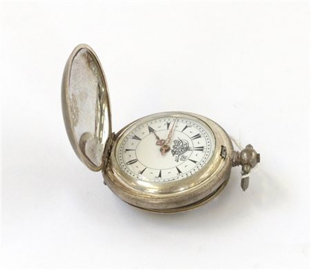ANONIMO. Orologio da tasca da uomo in argento per il mercato turco. Movimento c