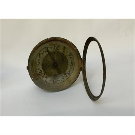 Movimento di orologio meccanismo solo tempo. Probabile produzione americana, fi