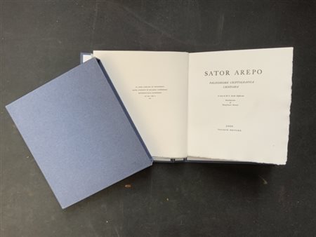 [TALLONE] Lotto di due edizioni: Sator Arepo stampato nel 2000