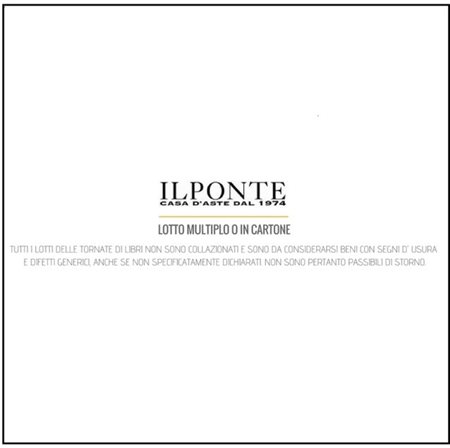 Cartone contenente alcune monografie e cataloghi d'arte fra cui Bacon e Picasso