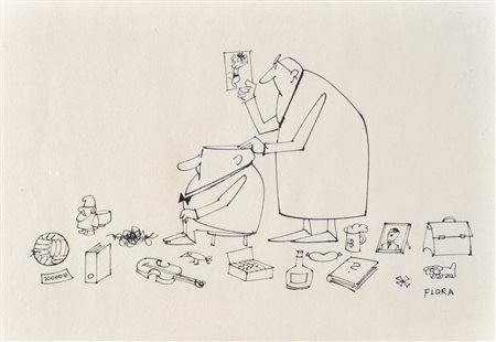 Paul Flora (Glurns/Glorenza 1922 – Innsbruck 2009)