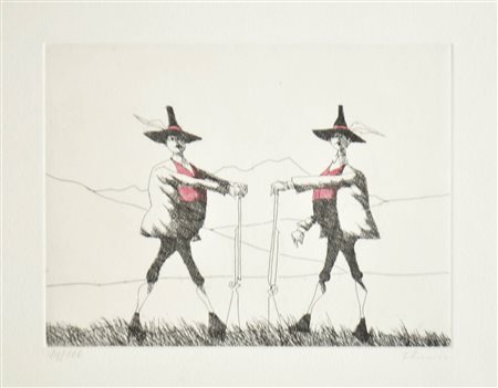 Paul Flora (Glurns/Glorenza 1922 – Innsbruck 2009)