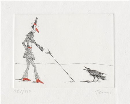 Paul Flora (Glurns/Glorenza 1922 – Innsbruck 2009)