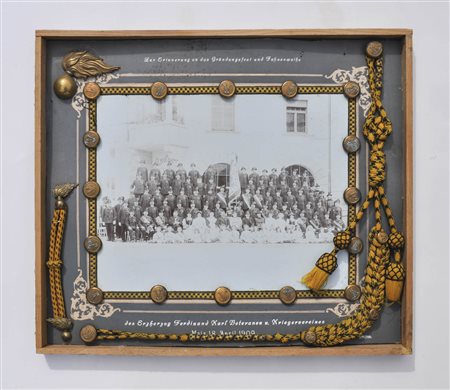 Ricordo alla festa della fondazioine .., 1809;benedizione della bandiera...