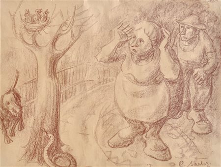 Carlo Sartori (Ranzo 1921 – Godenzo di Comano Treme 2010)