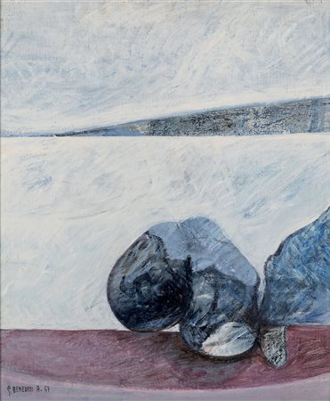 Gabriella Benedini (1932), Vecchie pietre che non si possono decifrare, 1967