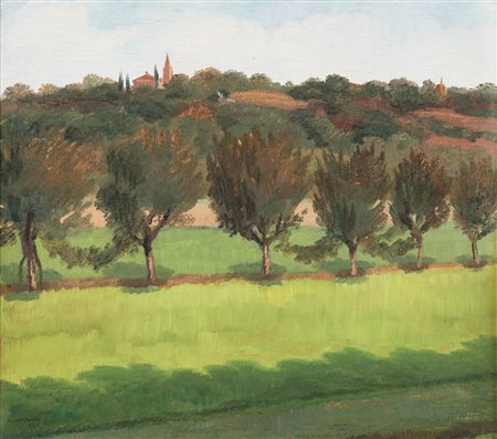 Giovanni Guerrini (1887-1972) Colline di Romagna, 1926, Colline di Romagna, 1926