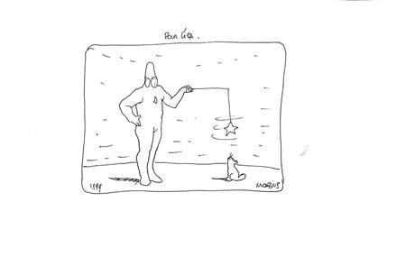 Jean Giraud Moebius  (1938 – 2012) , Personaggio spaziale con gatto