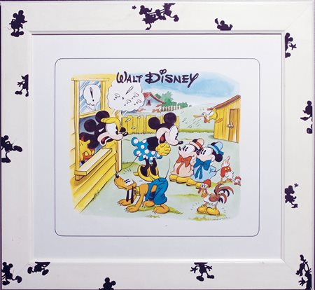 Franco Bruna (1935-2014), Mickey Mouse Courtyard