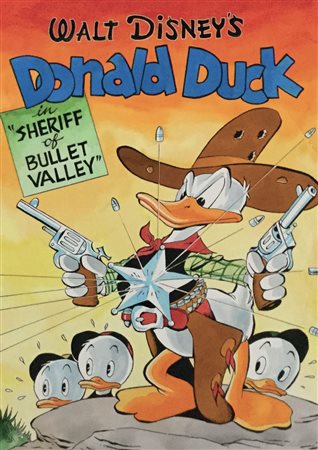 Larry Camarda (1965), Donald Duck, the Sceriff of Bullet Valley.
