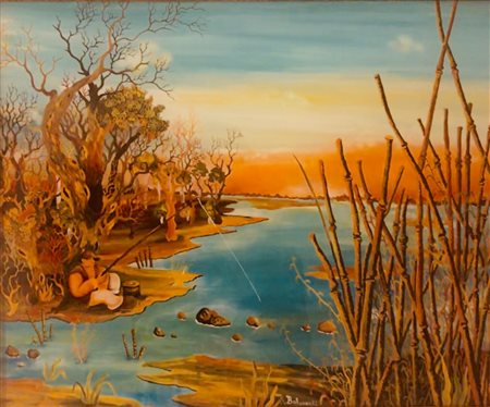 ANGELA BALSAMO, Il pescatore, 1983