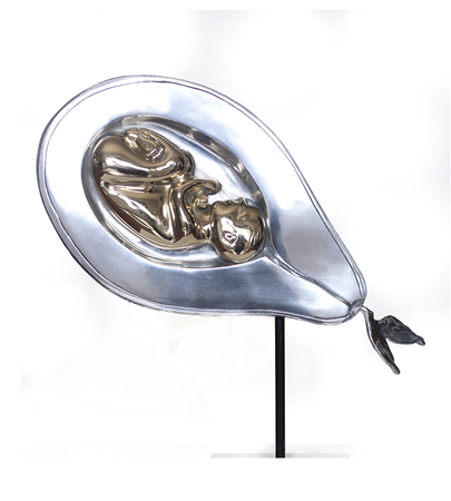 LAURA NIOLA, UTERO NELL’AVOCADO (UTERUS IN THE AVOCADO), 2018