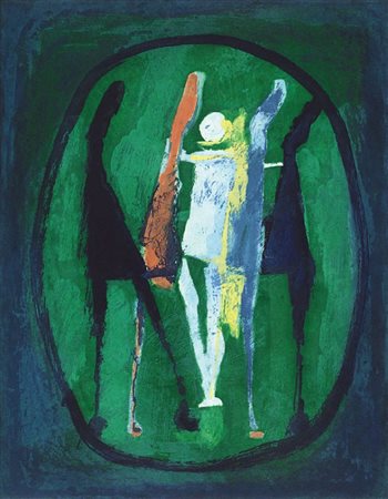 Marino Marini Pistoia 1901 - Viareggio 1980 Marino from Shakespeare II, 1979...