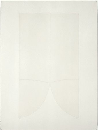 Alberto Burri Città di Castello (Pg) 1915 - Nizza 1995 Bianchi e neri II-A,...