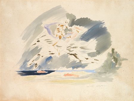 André Masson Balagny 1896 - Parigi 1987 Scène romantique à Tossa de Mar,...