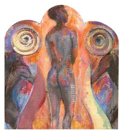 Bruno Ceccobelli Monte Castello Vibio (Pg) 1952 Costruita nella terra, 1995...