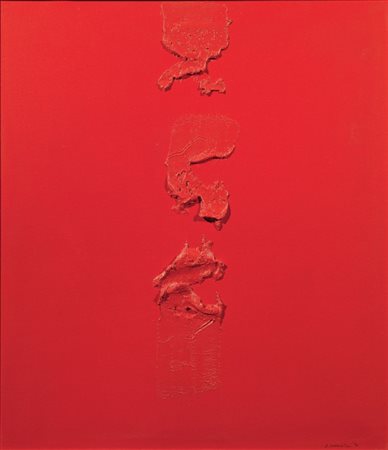 Andrea Gabbriellini Molina di Quosa (Pi) 1933 Frantumazione rossa, 1993...